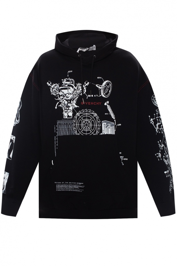 Givenchy Branded hoodie