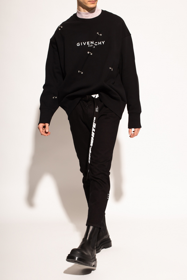 givenchy long-sleeve Embellished sweatshirt