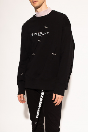 givenchy long-sleeve Embellished sweatshirt