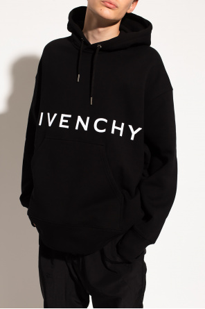 givenchy Logo-Print Logo-embroidered sweatshirt