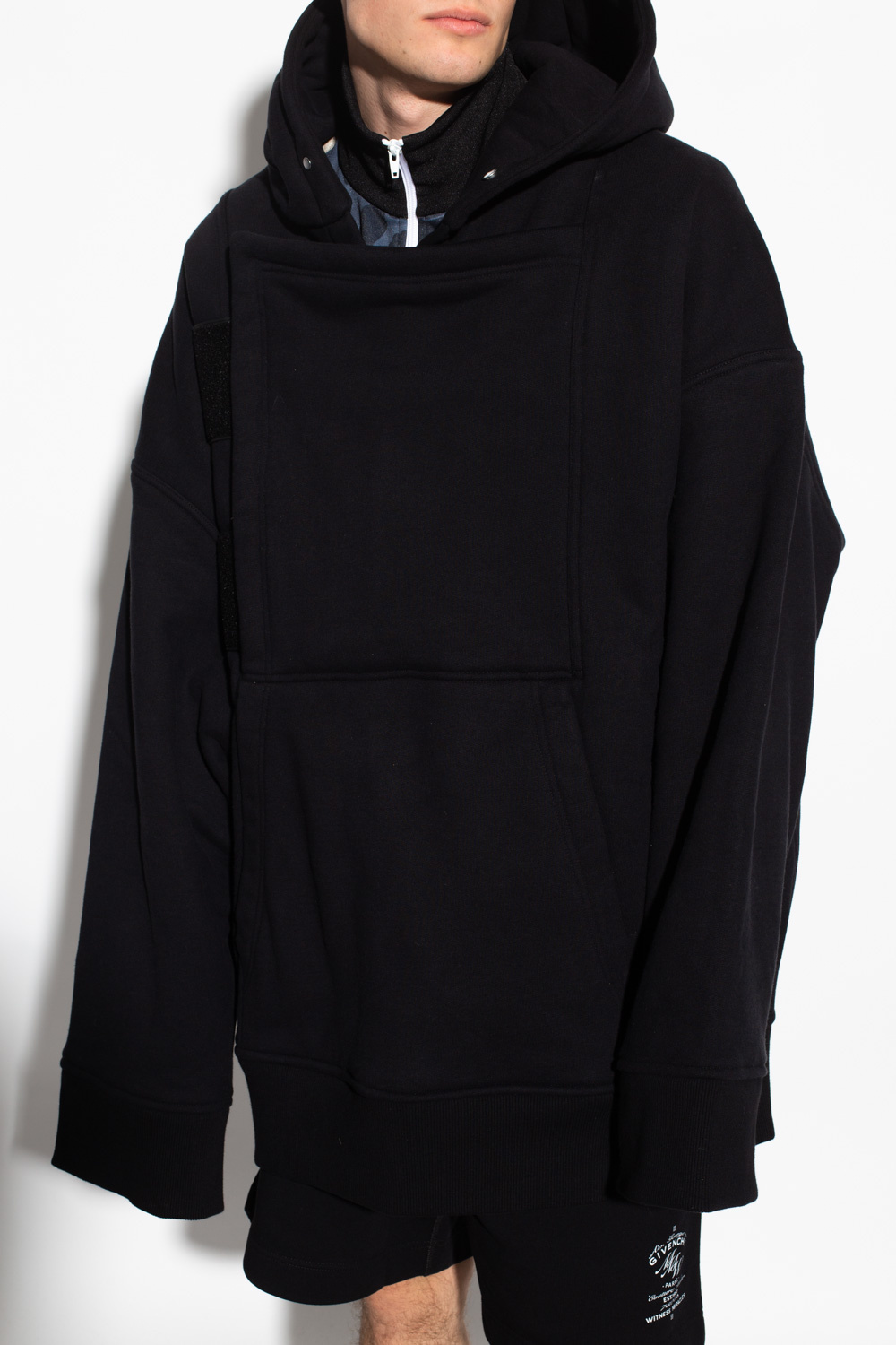 givenchy SILVER Oversize hoodie