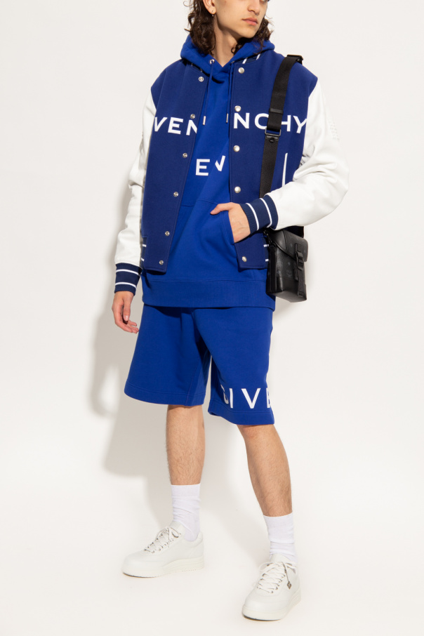 Givenchy Givenchy Kids quilted padded shorts