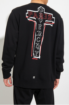Givenchy appliqued hoodie givenchy sweater