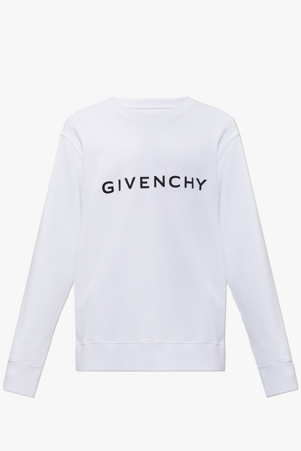 Givenchy Kids logo-print touch-strap sneakers - White