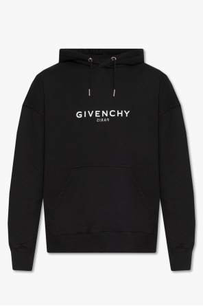 Givenchy Kids logo print zipped shirt White