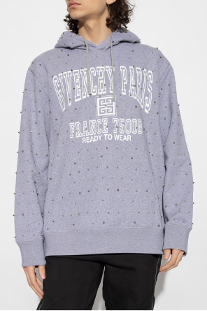 Givenchy WELLIES Embellished hoodie