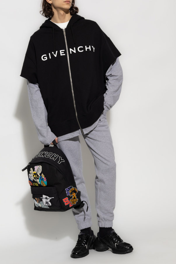 Givenchy Givenchy Pre-Owned 2010s Bluse mit transparenten Ärmeln Schwarz