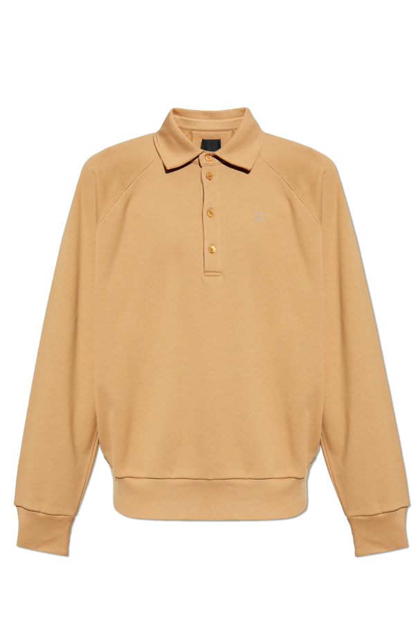 Polo sweatshirt with logo, zdjęcie 1 Polo sweatshirt with logo od Givenchy