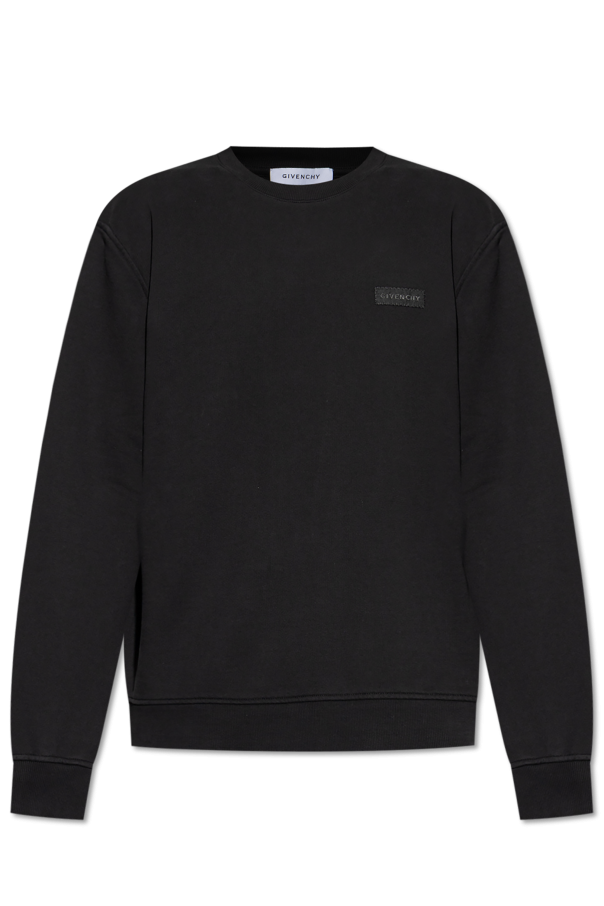 Sweatshirt with logo patch od Givenchy