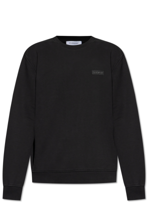 Sweatshirt with logo patch