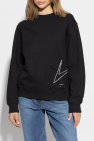 Ader Error BLACK Sweatshirt with logo