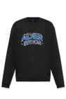 Ader Error BLACK Sweatshirt with Logo