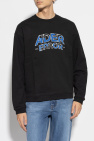 Ader Error BLACK Sweatshirt with Logo