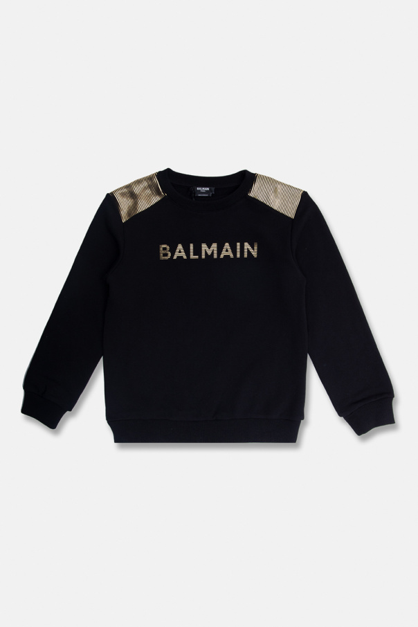 balmain double Kids Sweatshirt with logo