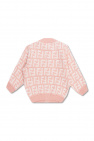 Fendi Kids Cardigan with monogram