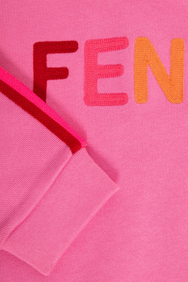 Fendi Kids Fendi logo-print square wallet