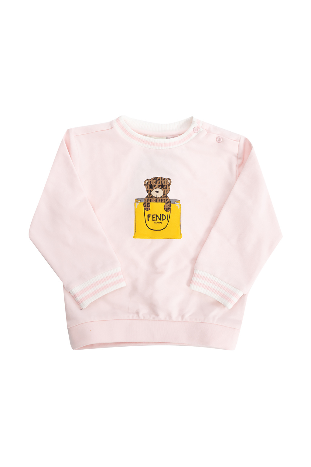 fendi CHAIN Kids Printed sweatshirt