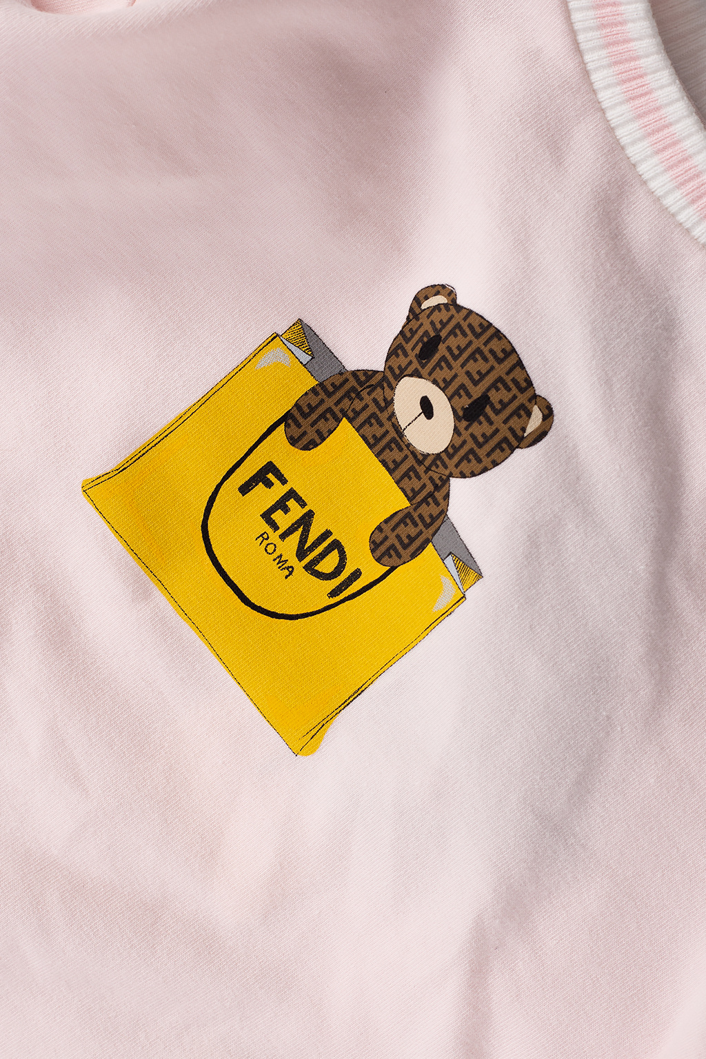 fendi CHAIN Kids Printed sweatshirt