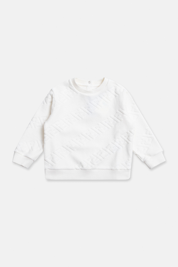 Fendi Kids Velvet sweatshirt