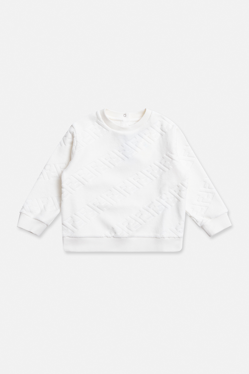 Fendi Kids Velvet sweatshirt