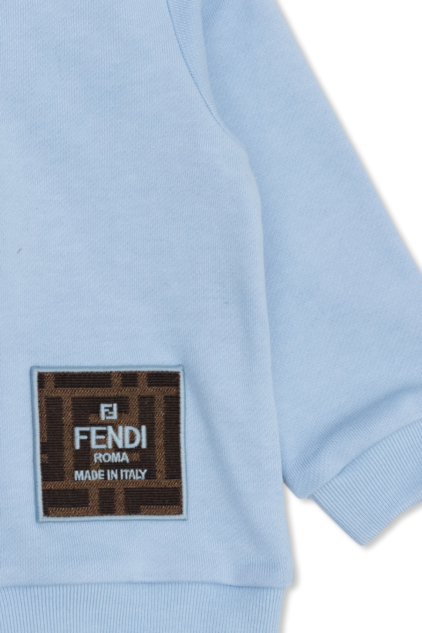 Fendi Kids Zip-up hoodie