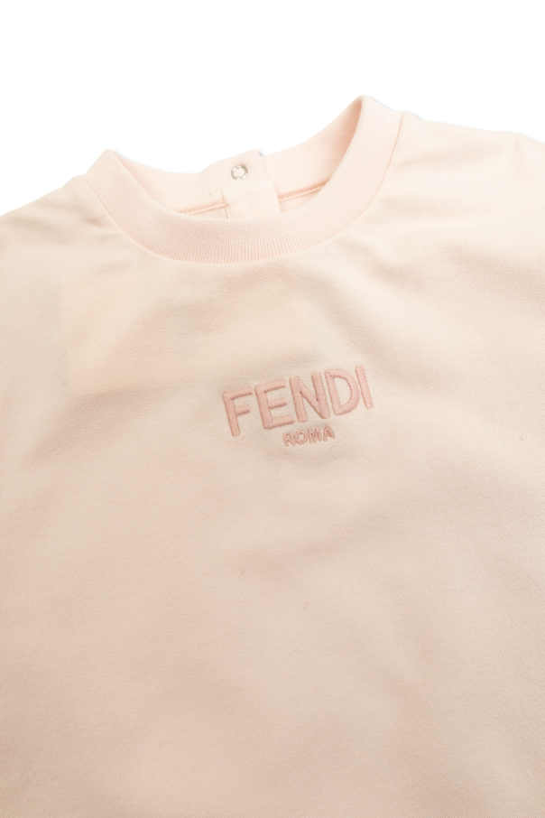 Fendi Kids Sudadera con logo