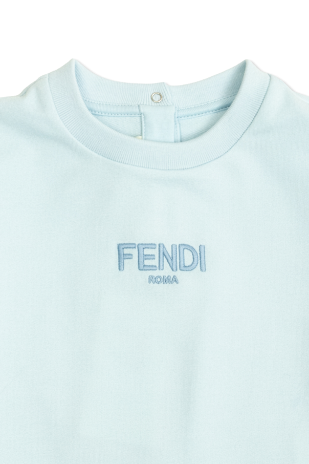 Fendi Kids Sudadera con logo