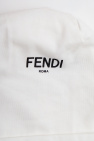 Fendi Kids Fendi cut-out logo band ring