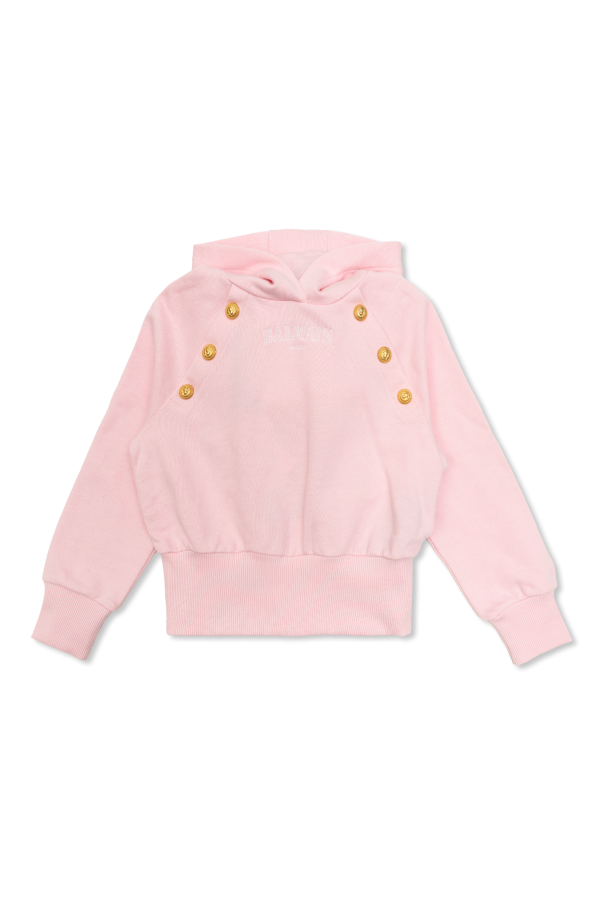 Cotton sweatshirt, zdjęcie 1 Cotton sweatshirt od Balmain Kids