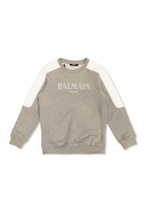 Sweatshirt with printed logo