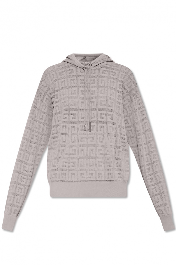 givenchy pattern Openwork sweatshirt