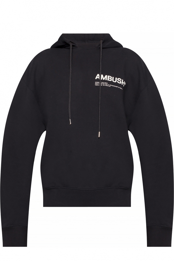 Ambush back-printed geometric hoodie