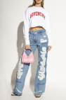Givenchy Cropped sweatshirt with logo
