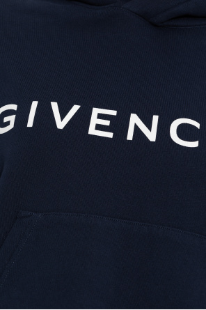 Givenchy lace-up Logo hoodie