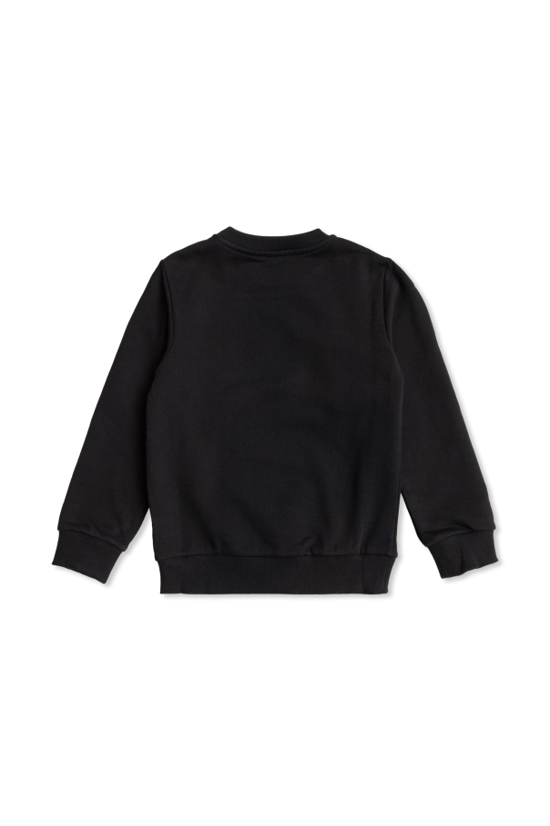 Balmain Kids Sudadera con logo estampado