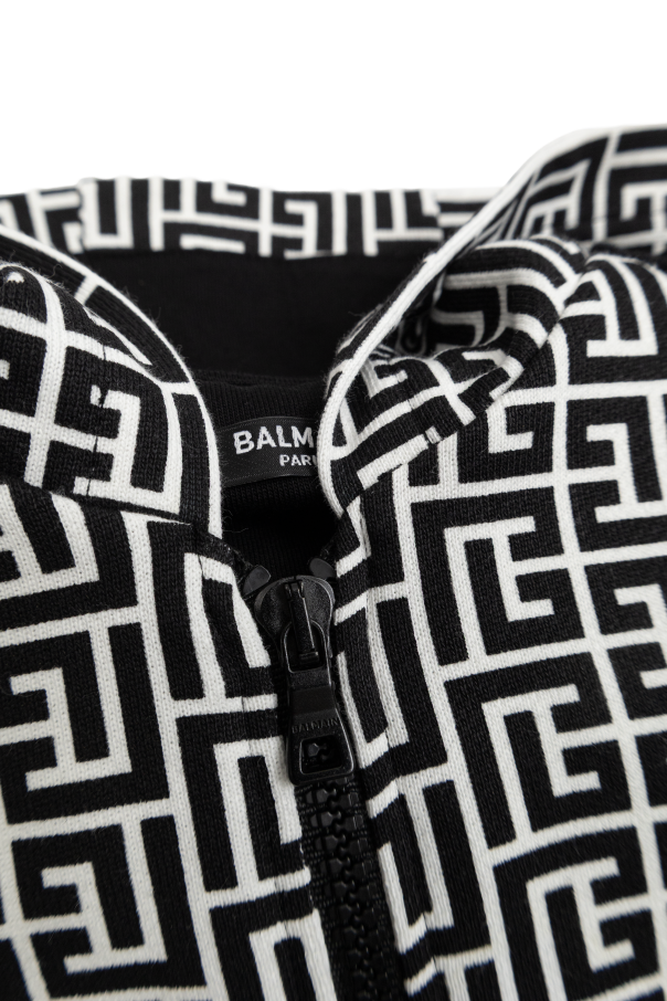 Balmain Kids Sudadera con capucha