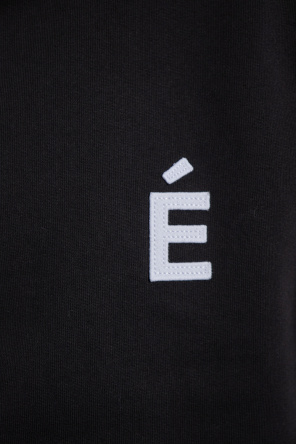 Etudes T-Shirt Round Neck Ss Embroidery Gothic