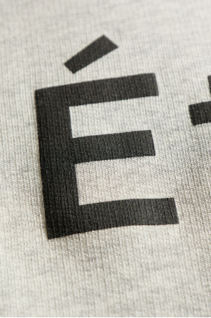 Etudes Moncler Enfant logo-print striped T-shirt