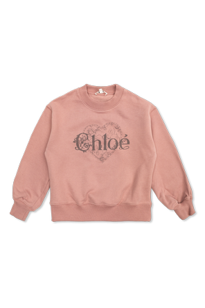 Sweatshirt with printed logo