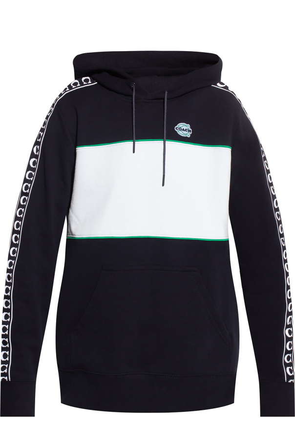 Coach Logo-embroidered hoodie | Men's 