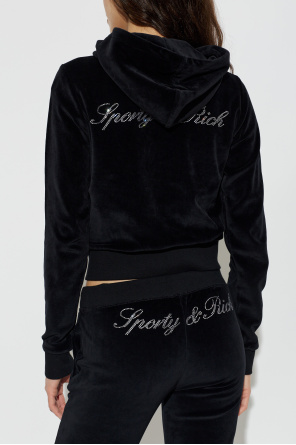 Sporty & Rich Velvet sweatshirt from the "Rich Girl Drop" collection