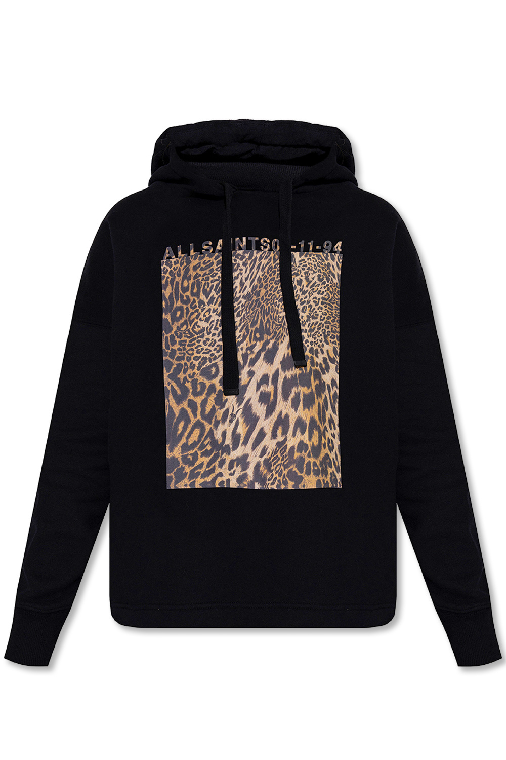 AllSaints ‘Capso Kiku Etienne’ asymmetric hoodie