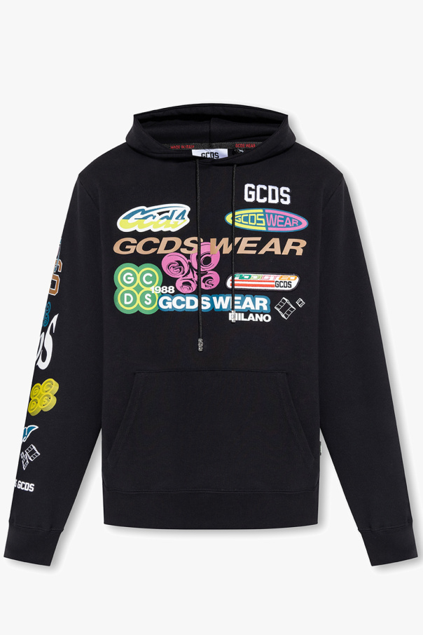 GCDS Printed hoodie