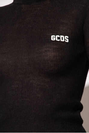 GCDS Prążkowany sweter