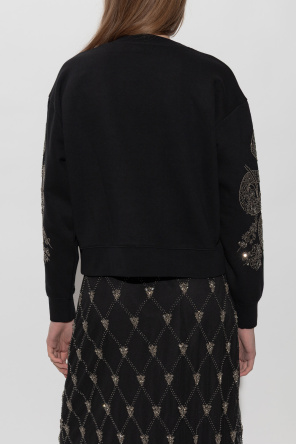 AllSaints Sweatshirt mit Applikationen ‘Cecile’