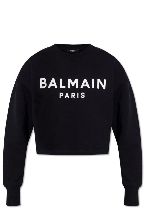 Cropped sweatshirt od Balmain
