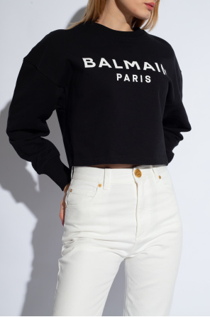 Balmain Cropped sweatshirt