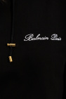 Balmain BLACK Cropped hoodie