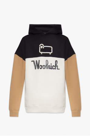 Hoodie with logo od Woolrich