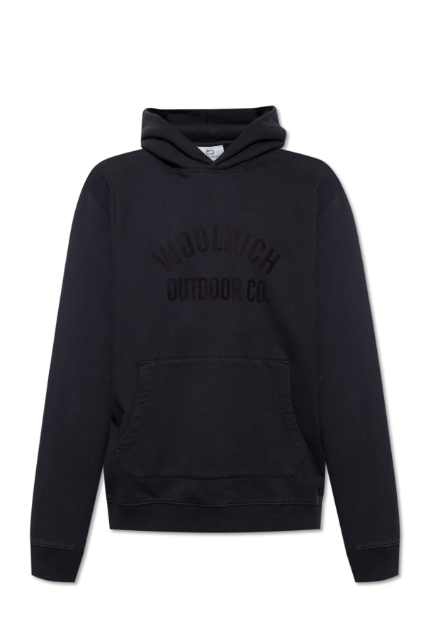 Hoodie with logo od Woolrich